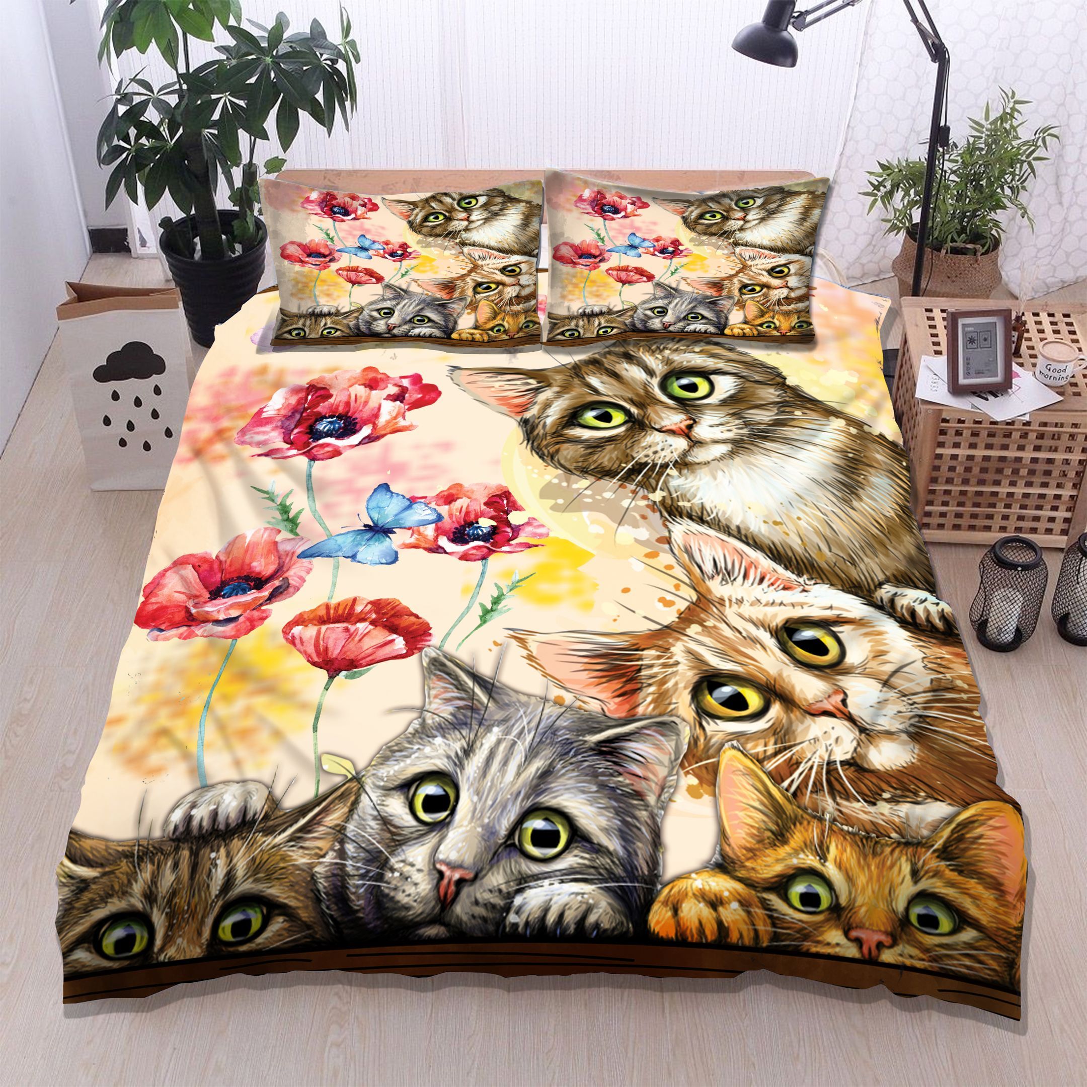 Cat Bedding Set