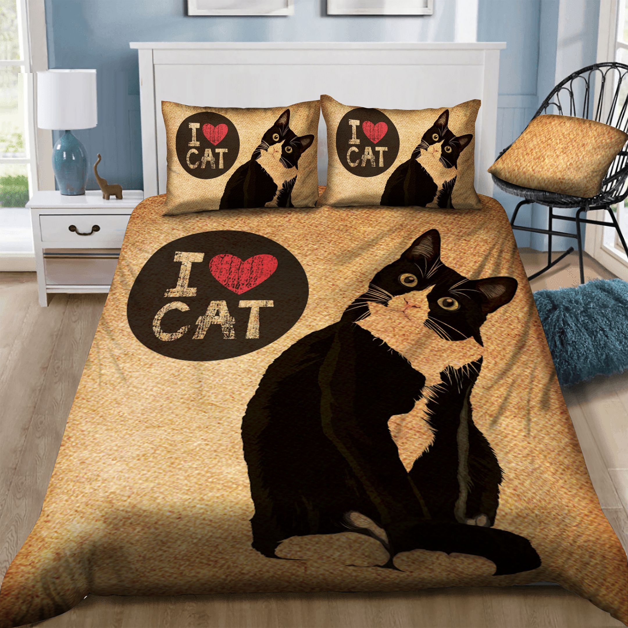 Cat  Bedding Set