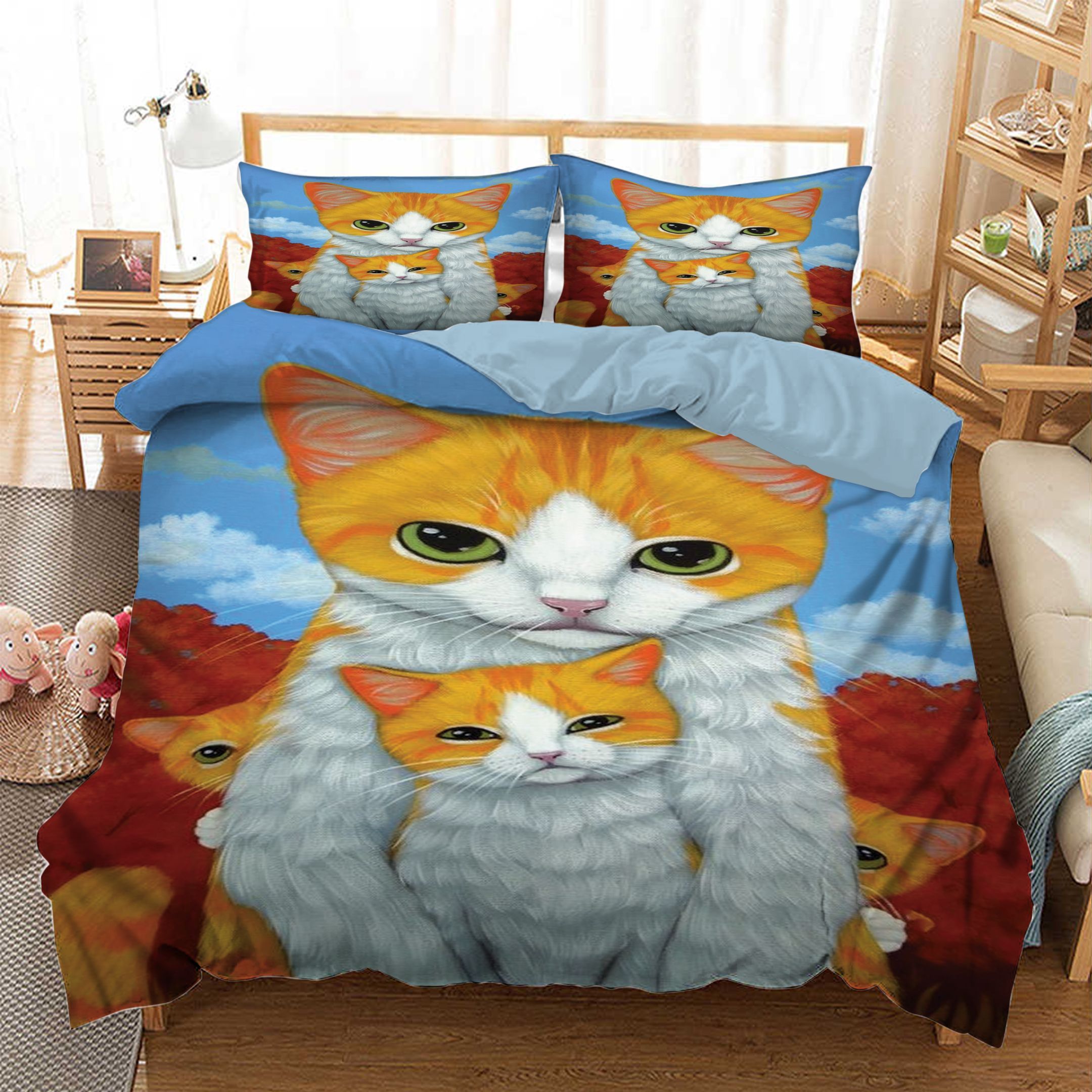 Cat  Bedding Set
