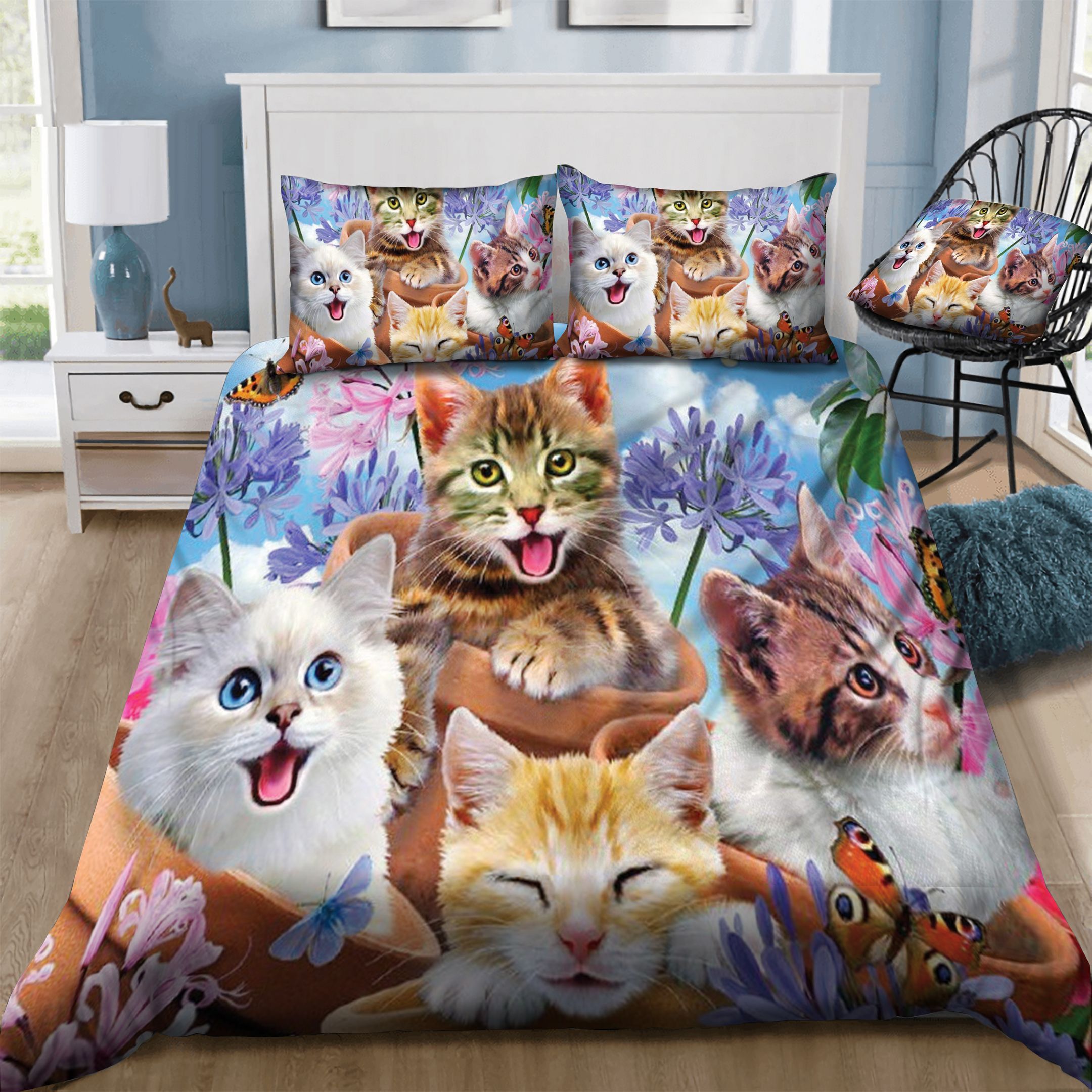 Cat  Bedding Set