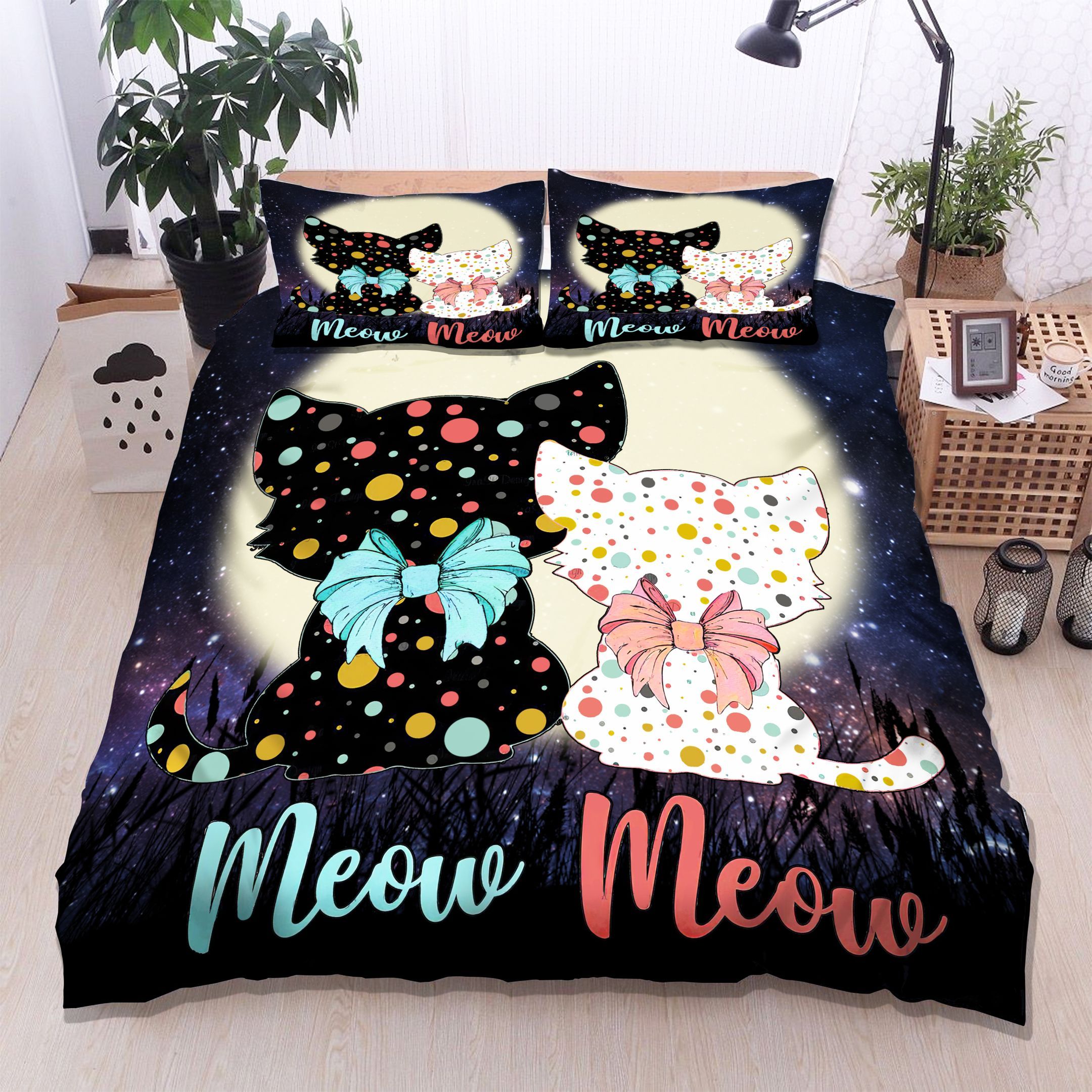 Cat Bedding Set