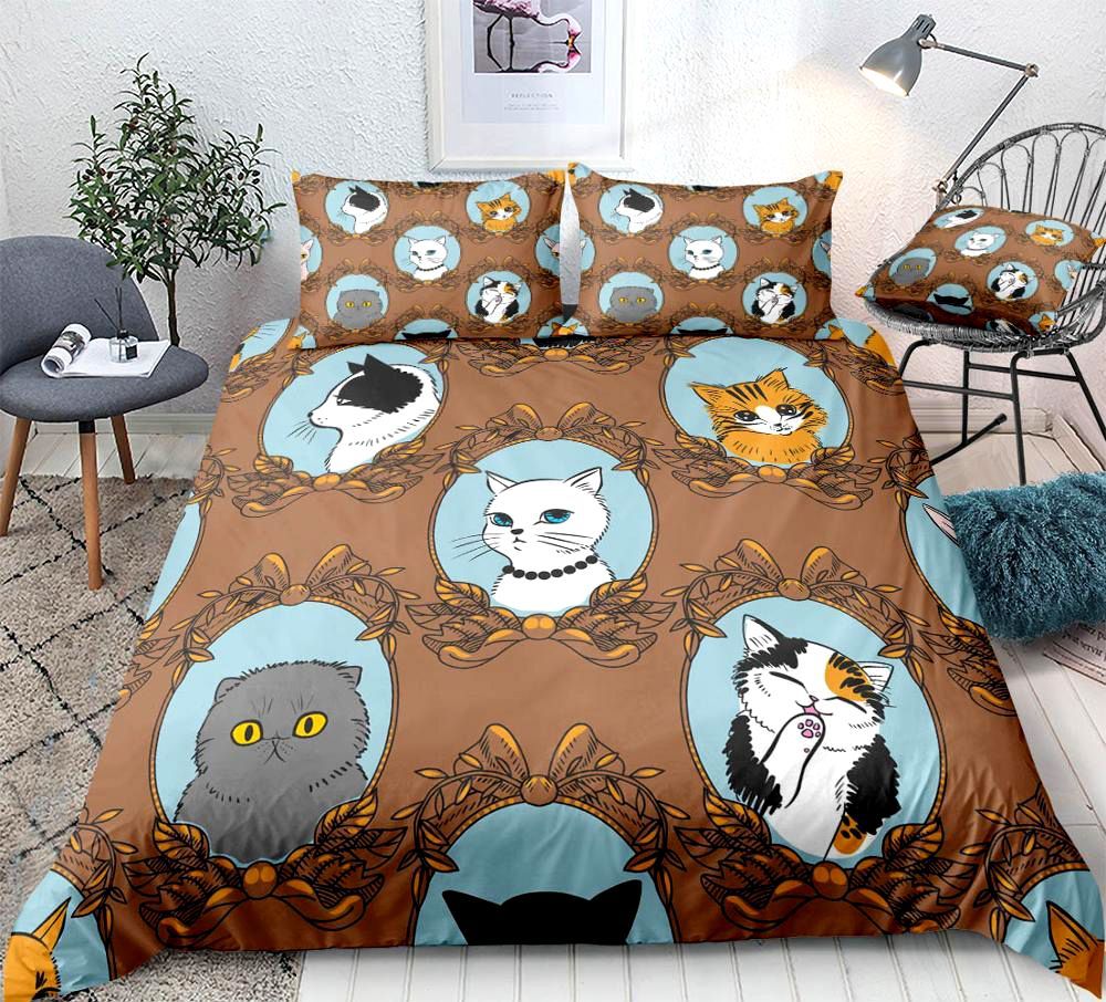 Cat Bedding Set