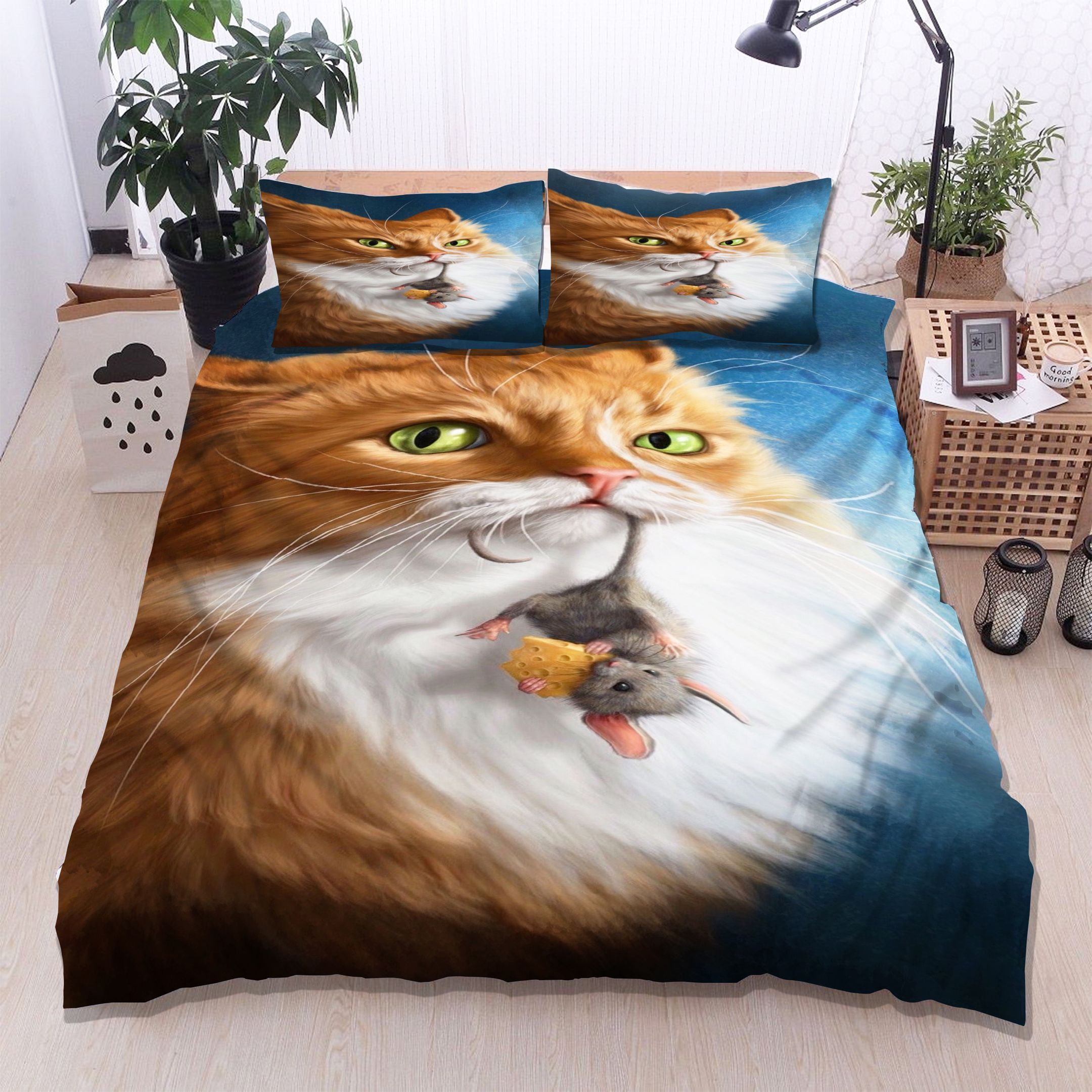 Cat Bedding Set