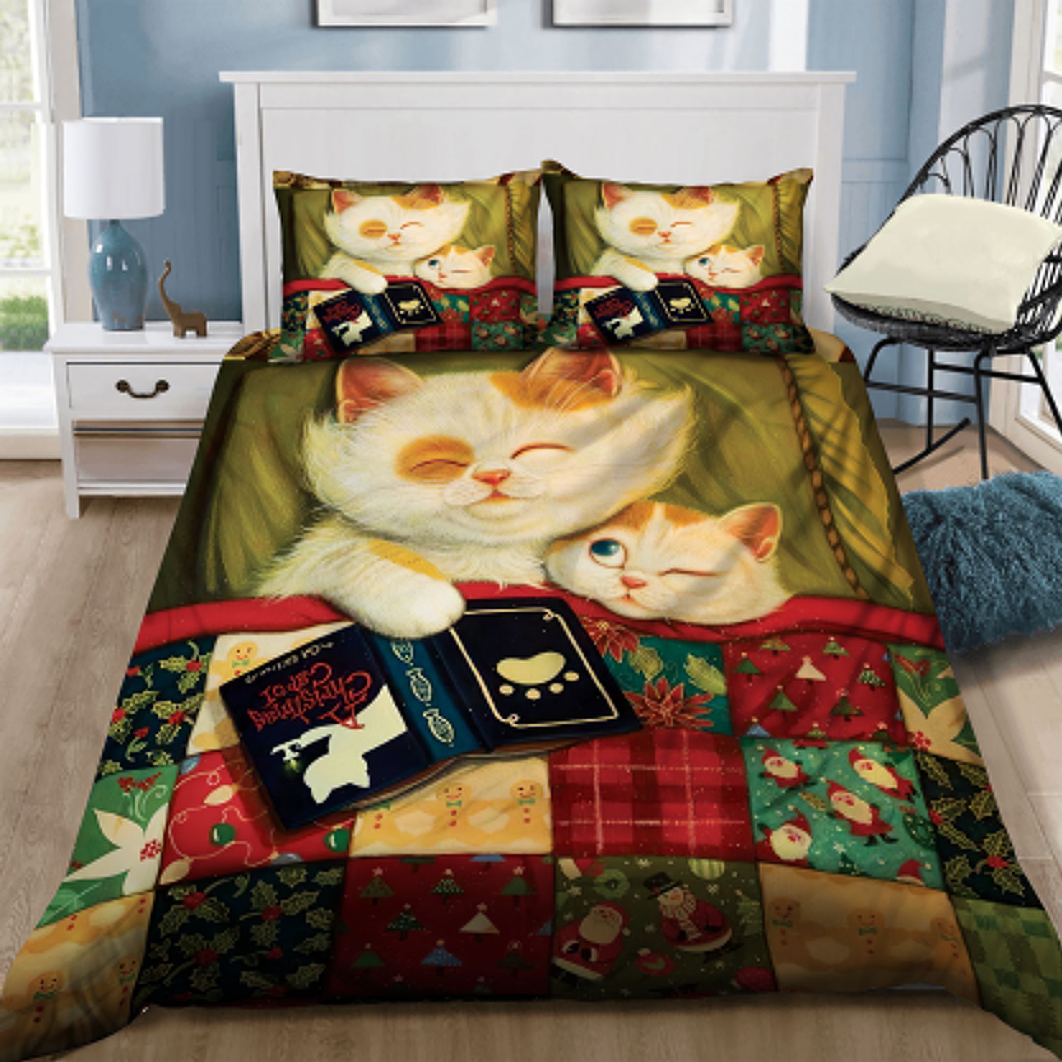 Cat Bedding Set