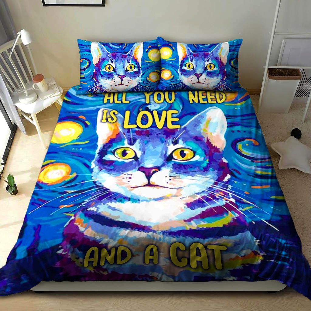 Cat Bedding Set