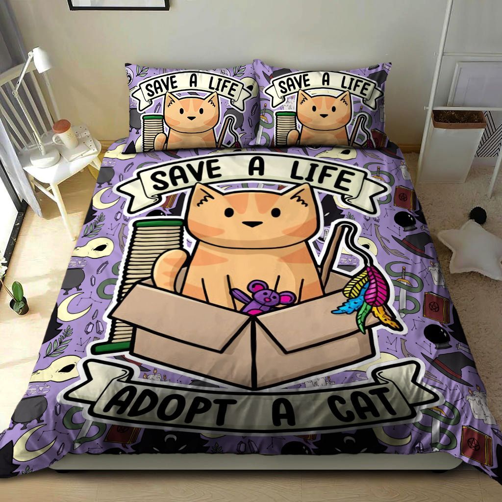 Cat Bedding Set