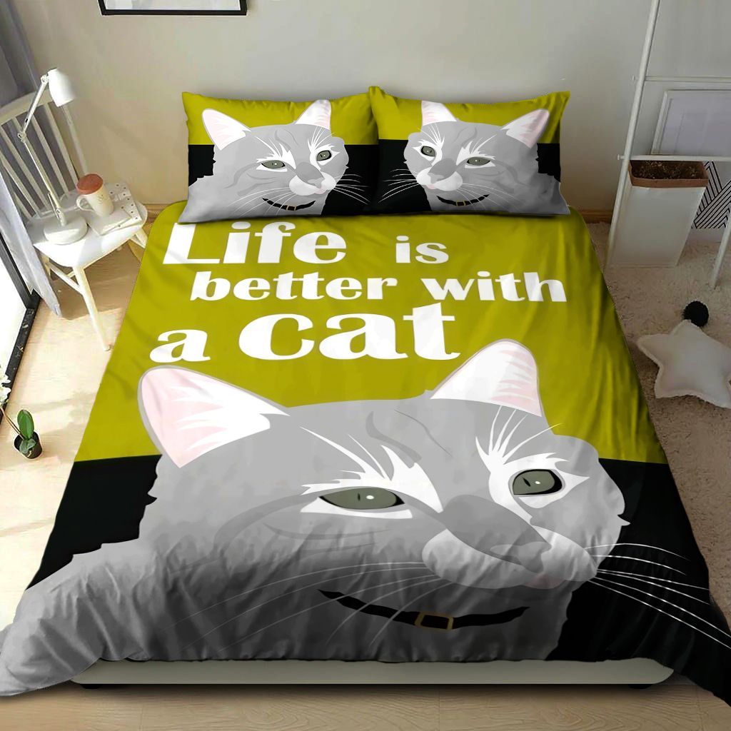 Cat Bedding Set