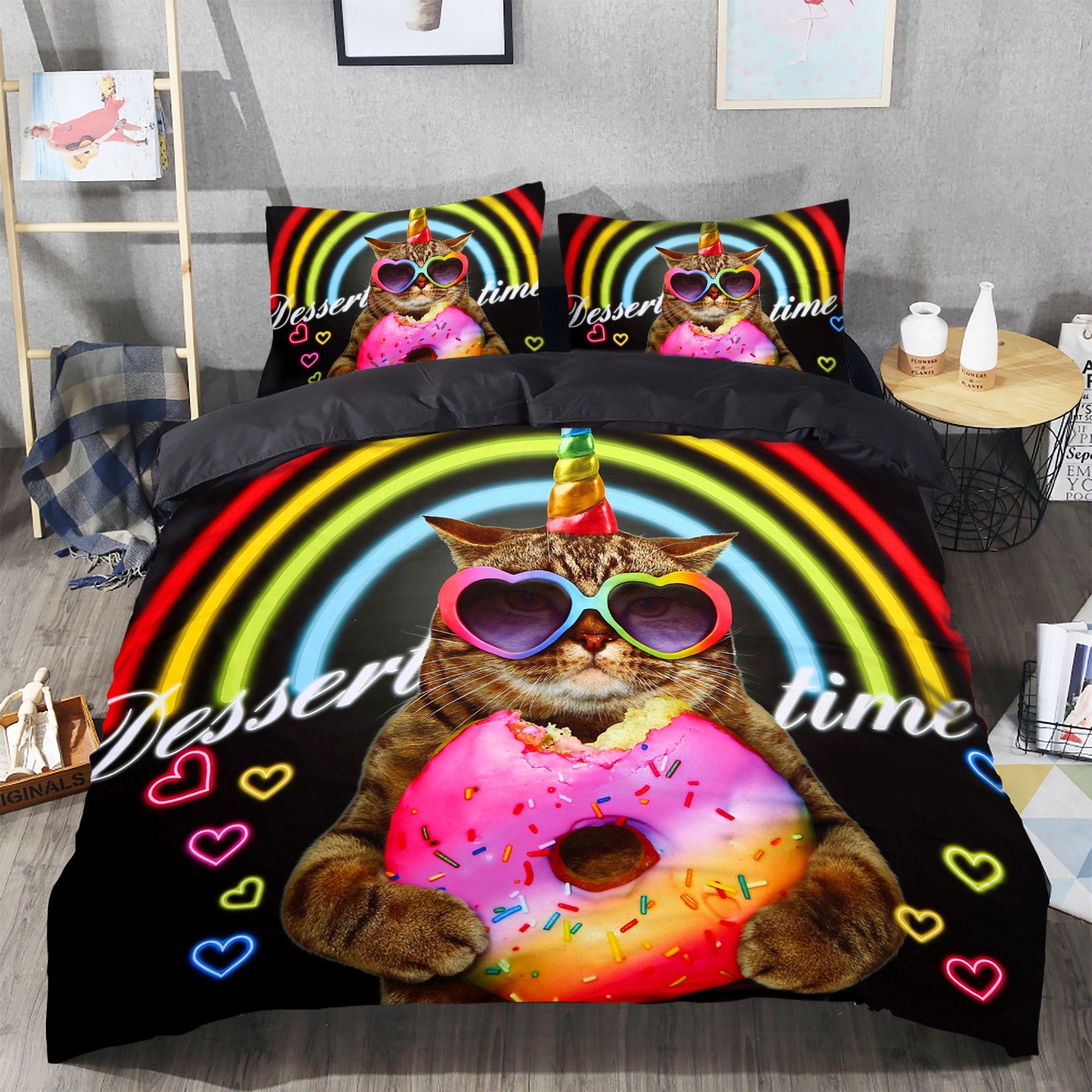 Cat Bedding Set
