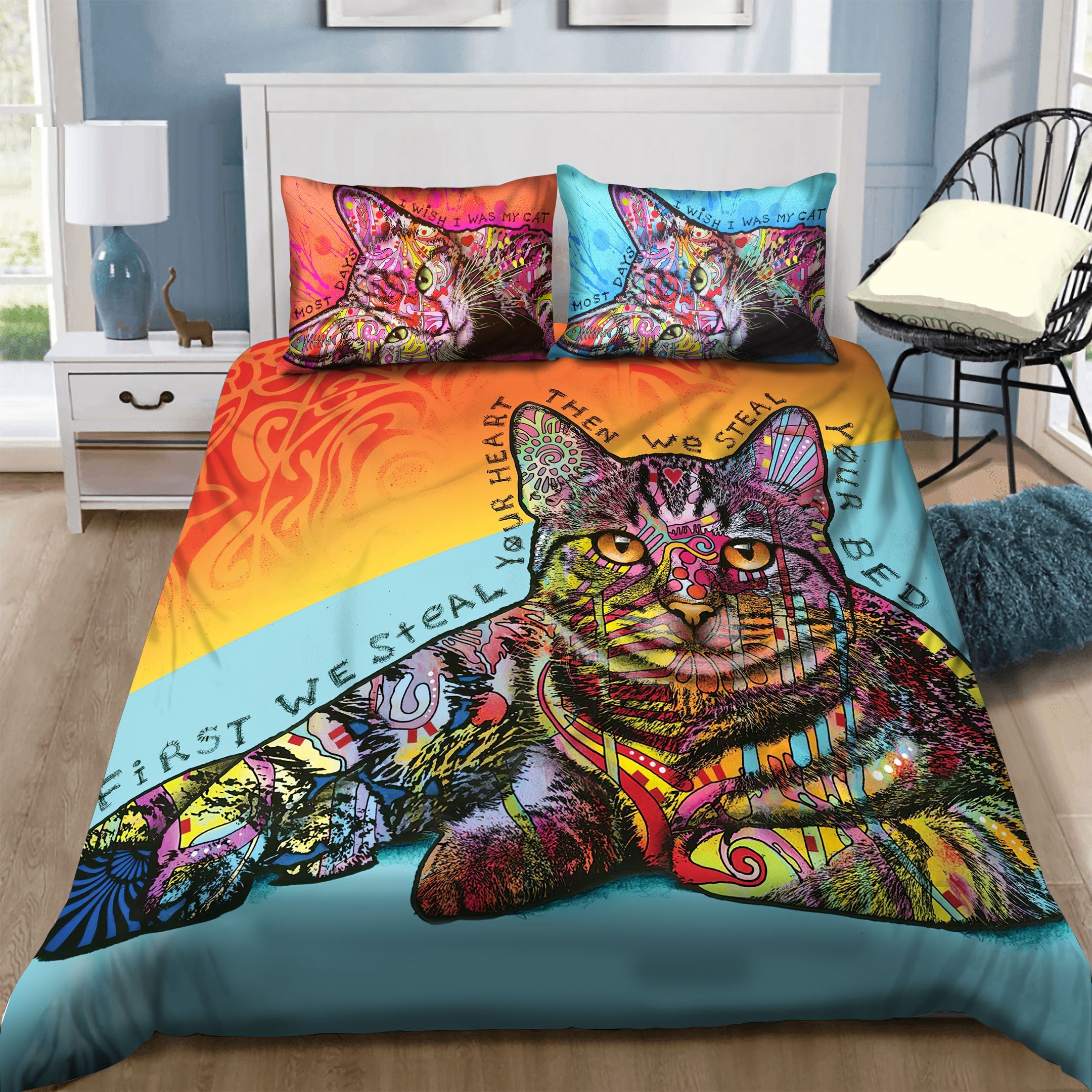 Cat Bedding Set