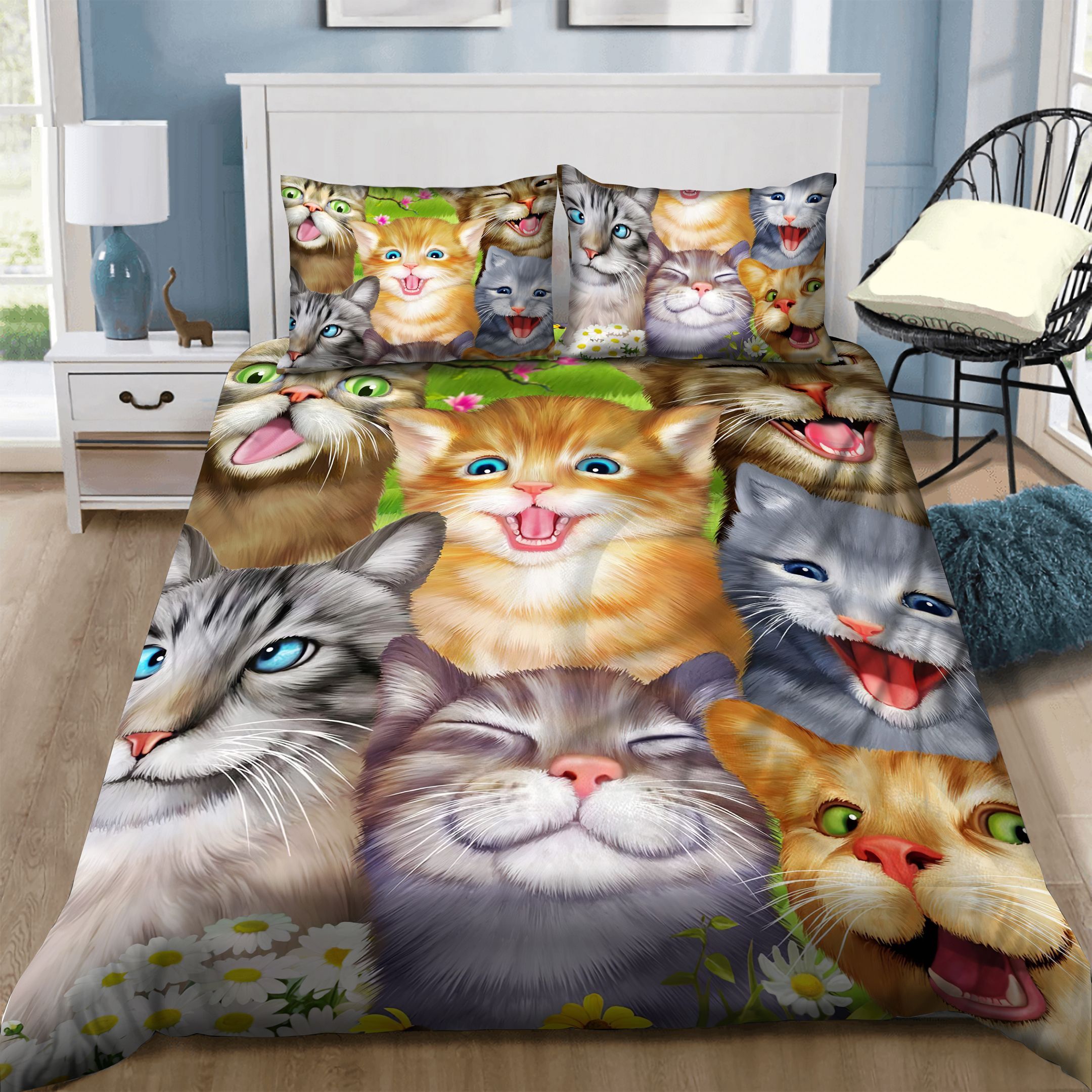 Cat Bedding Set