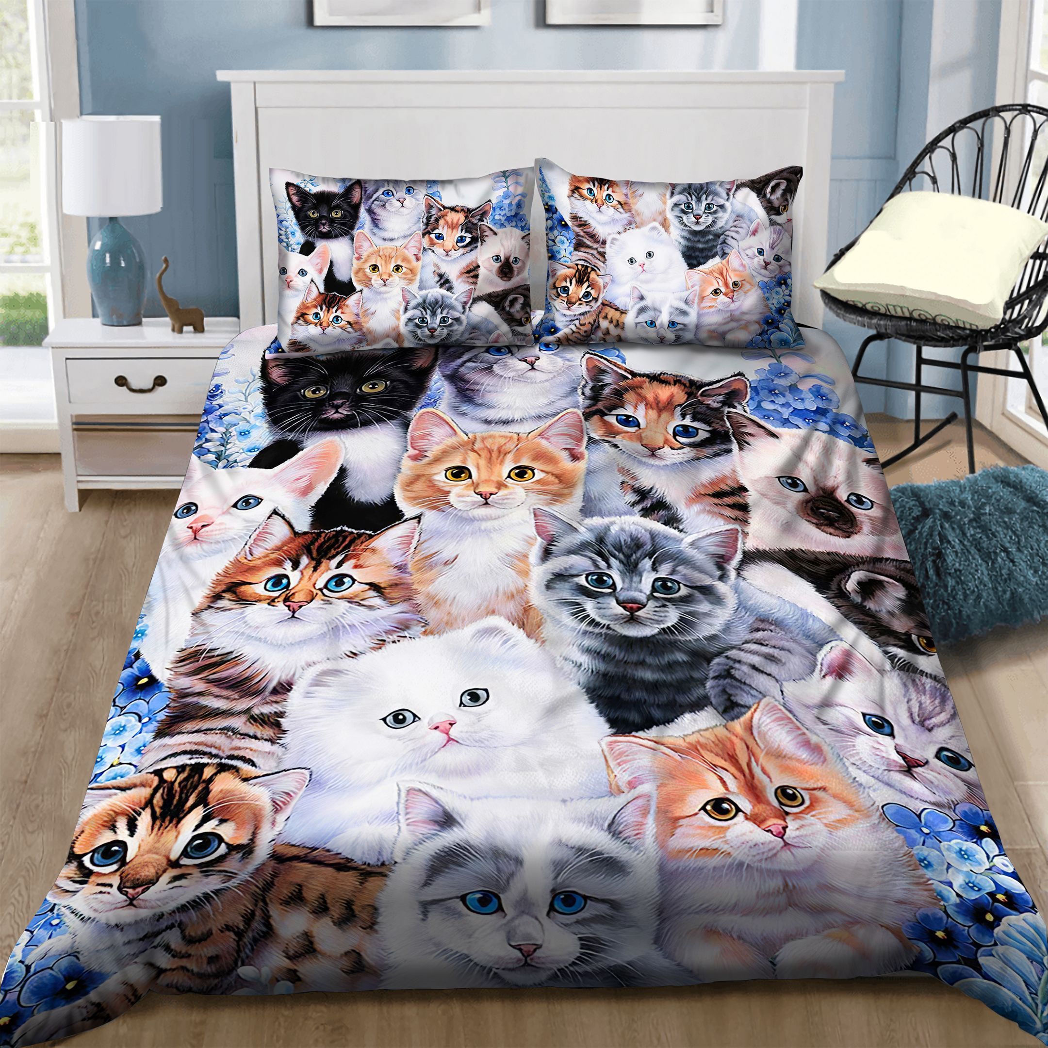 Cat Bedding Set
