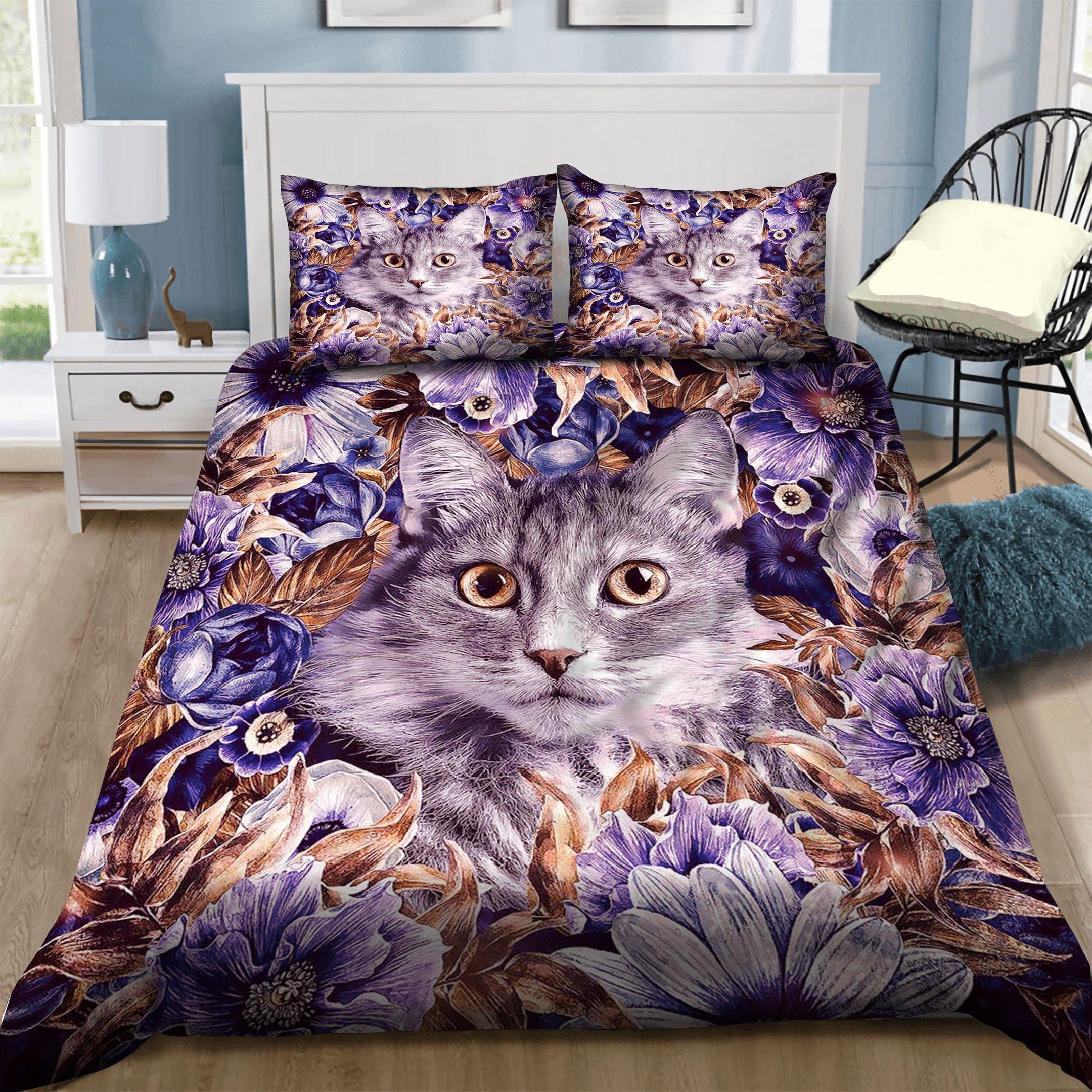 Cat Bedding Set