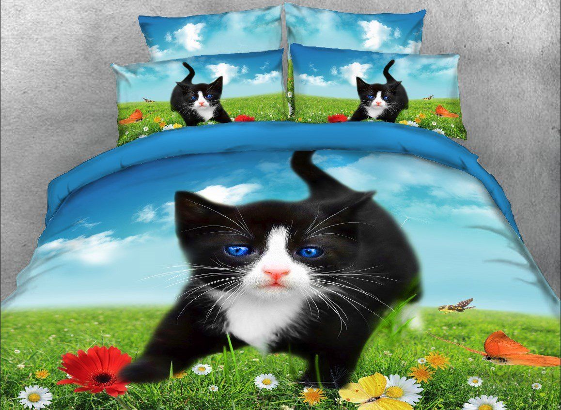Cat Bedding Set