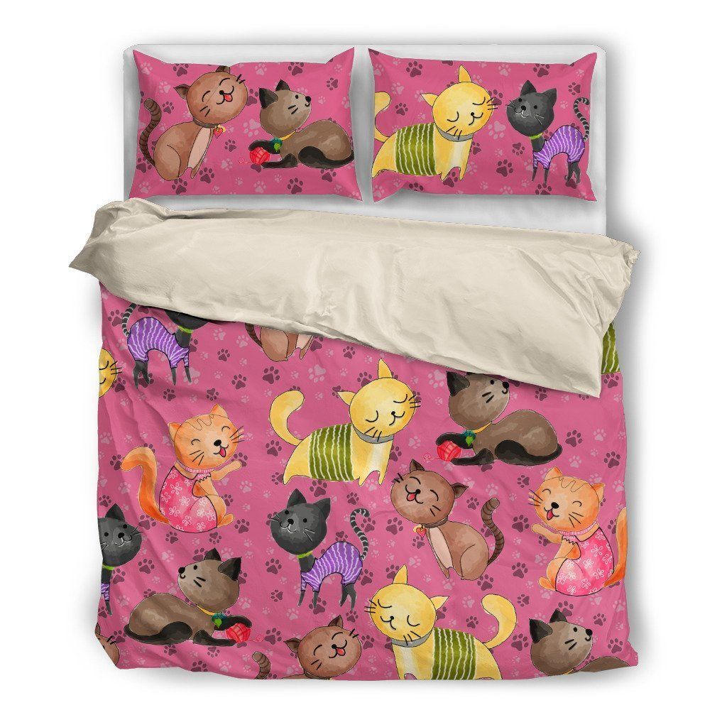 Cat Bedding Set