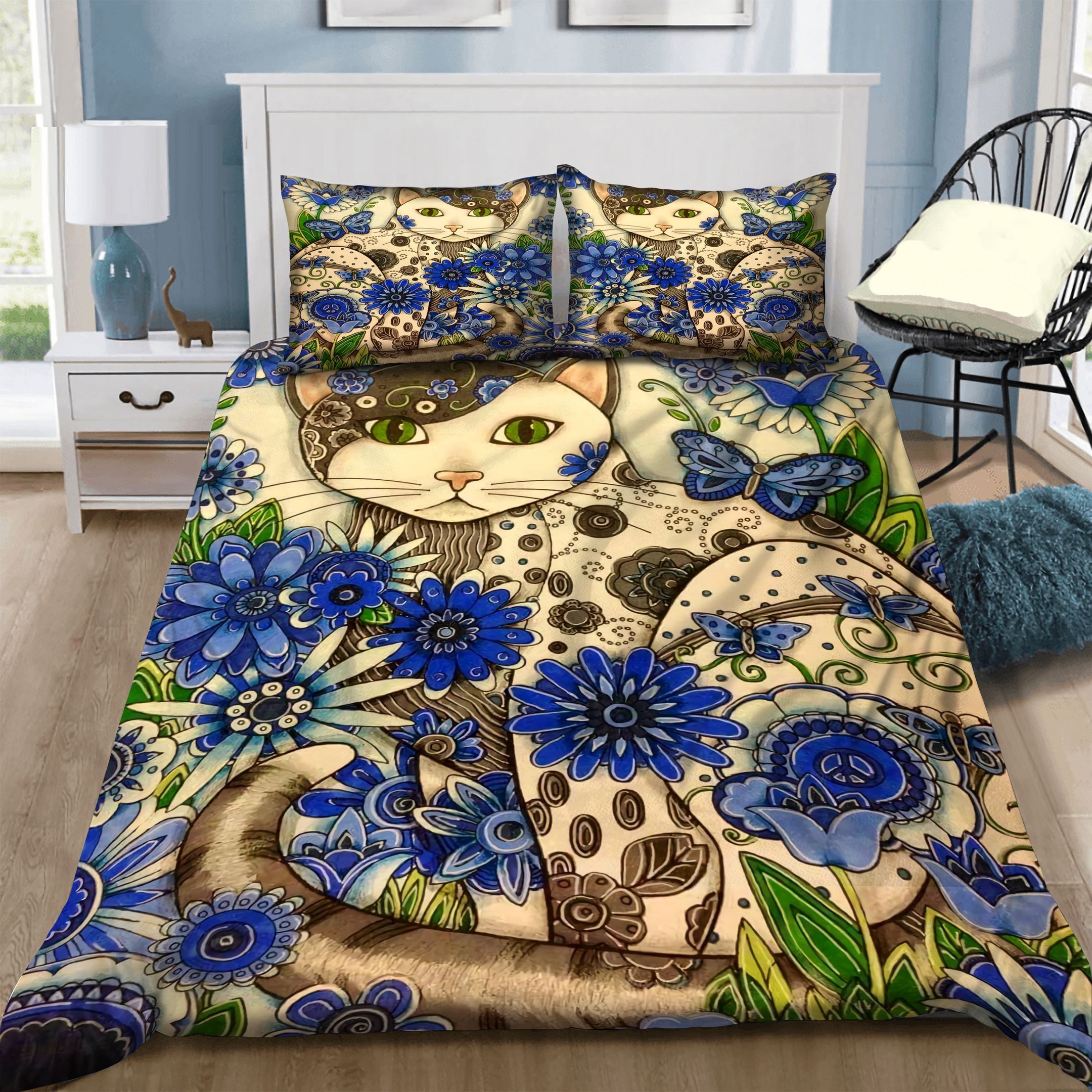 Cat Bedding Set