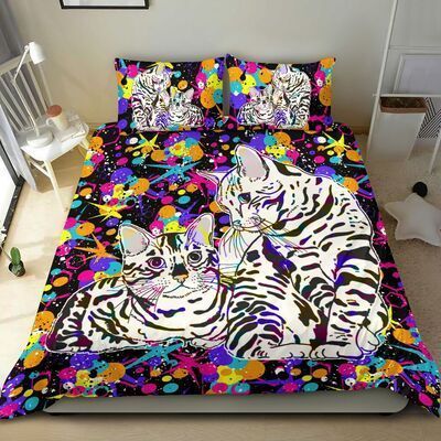 CAT BEIGE Bedding Set