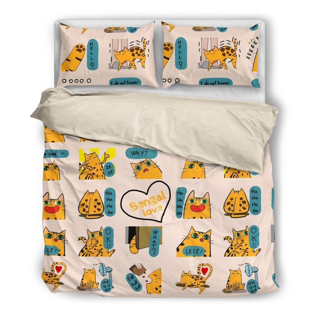 Cat Bengal Bedding Set