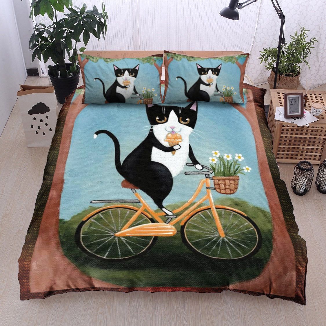 Cat Bedding Set