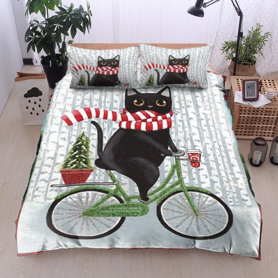 Cat Bedding Set