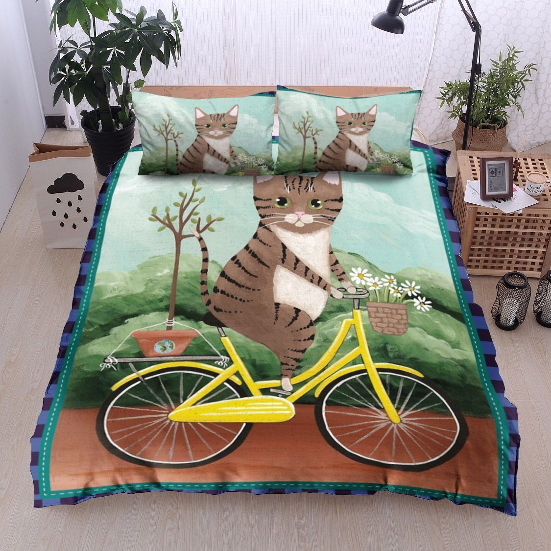 Cat Bedding Set