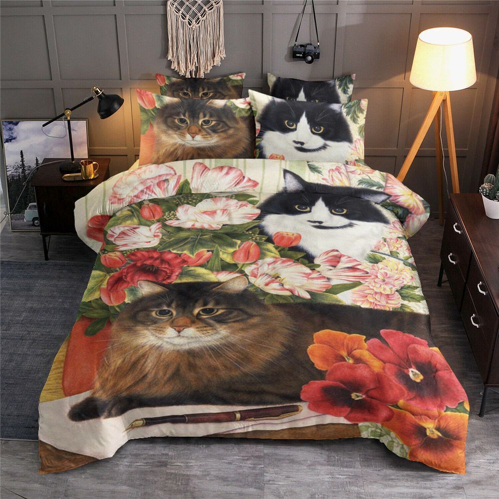 Cat Bedding Set