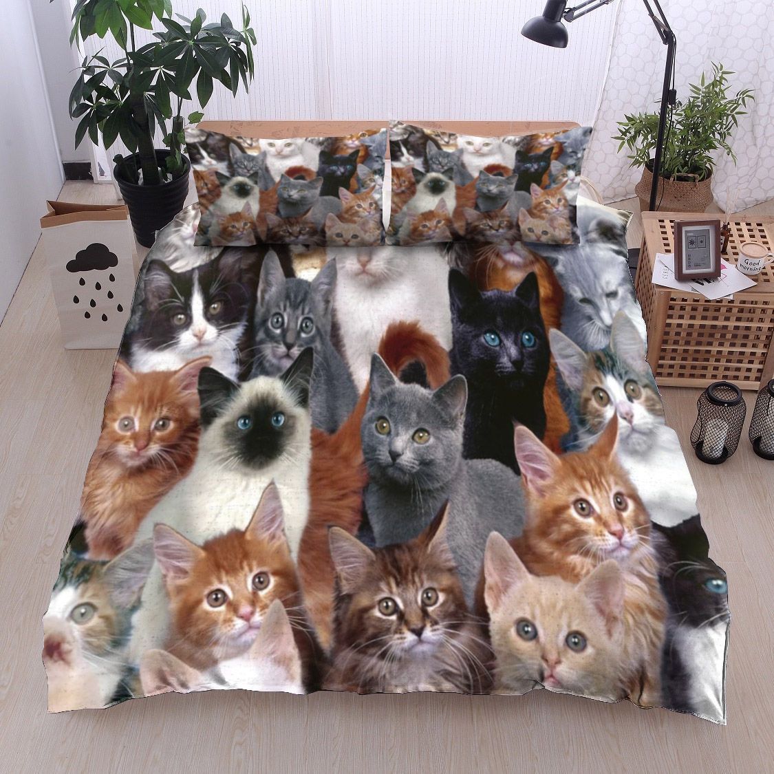 Cat Bedding Set