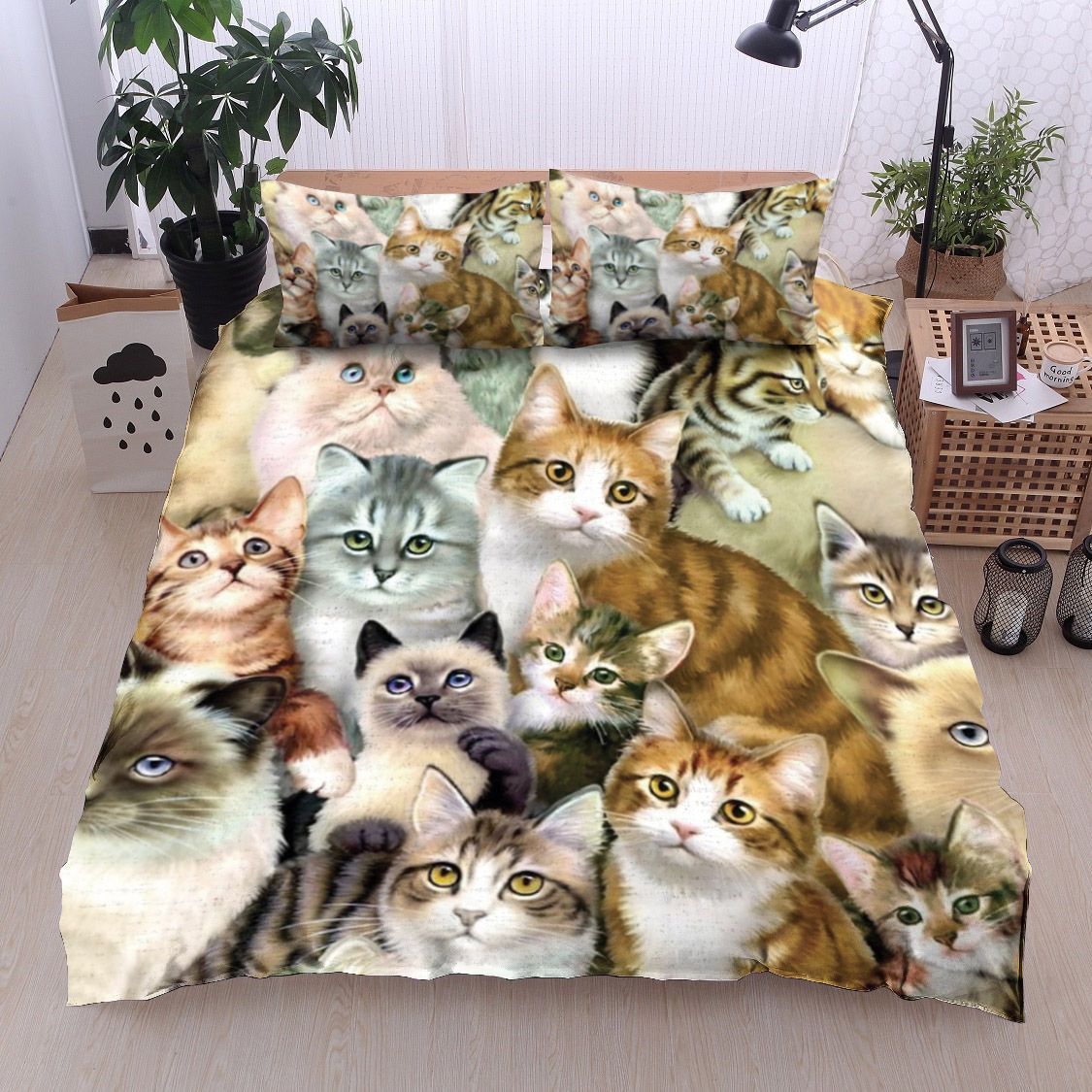 Cat Bedding Set