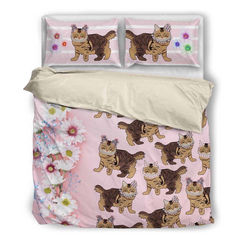 Cat Bobtail Bedding Set