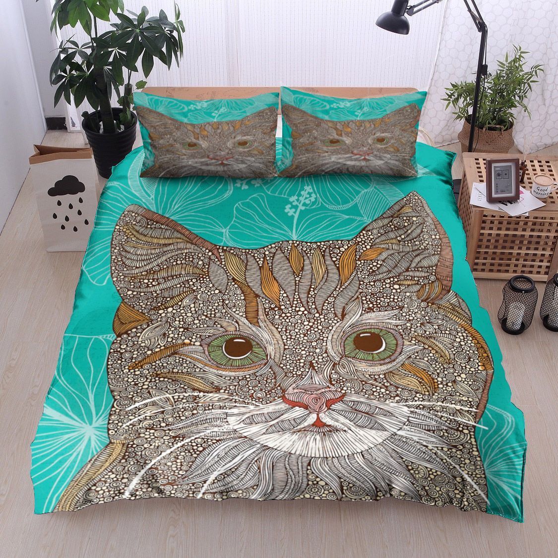 Cat Bedding Set