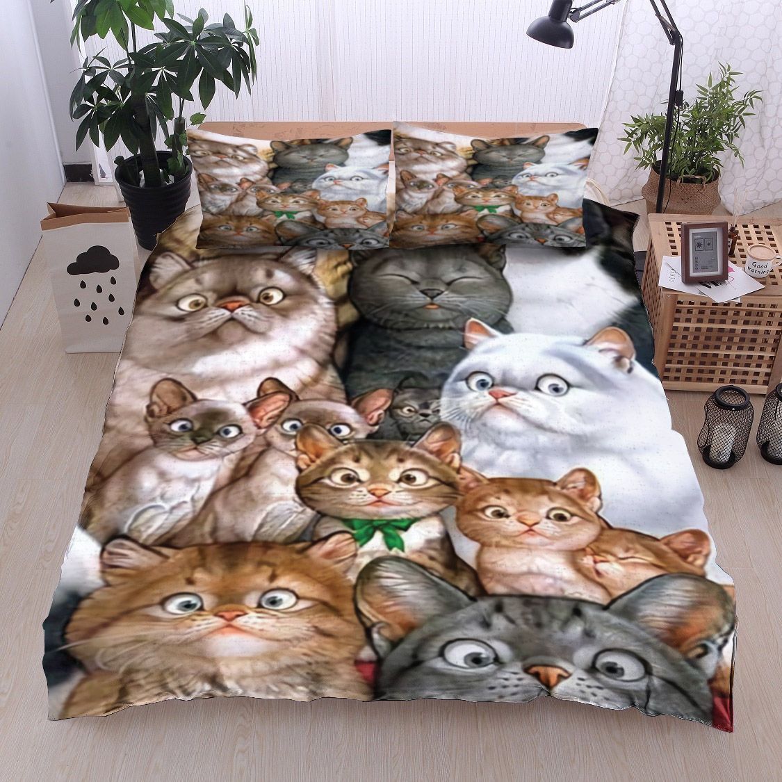 Cat Bedding Set