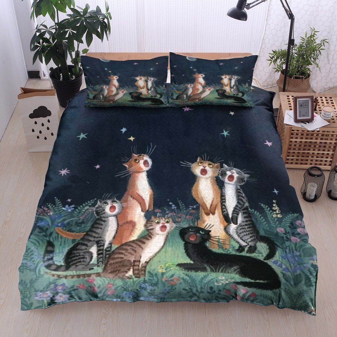 Cat Bedding Set