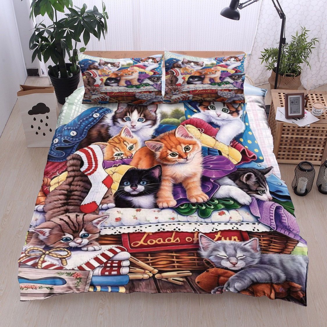 Cat Bedding Set
