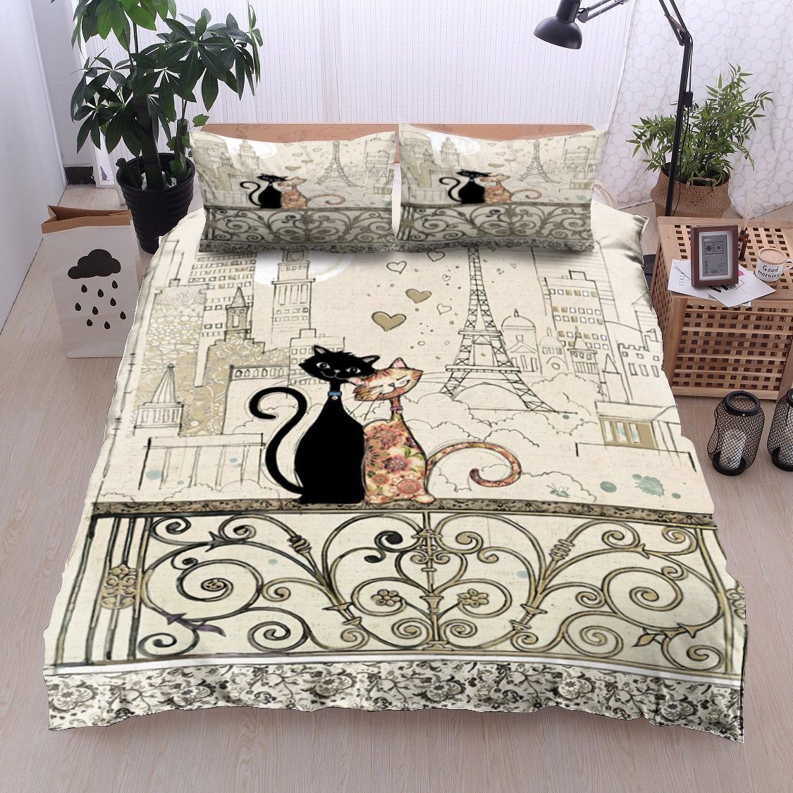 Cat Bedding Set