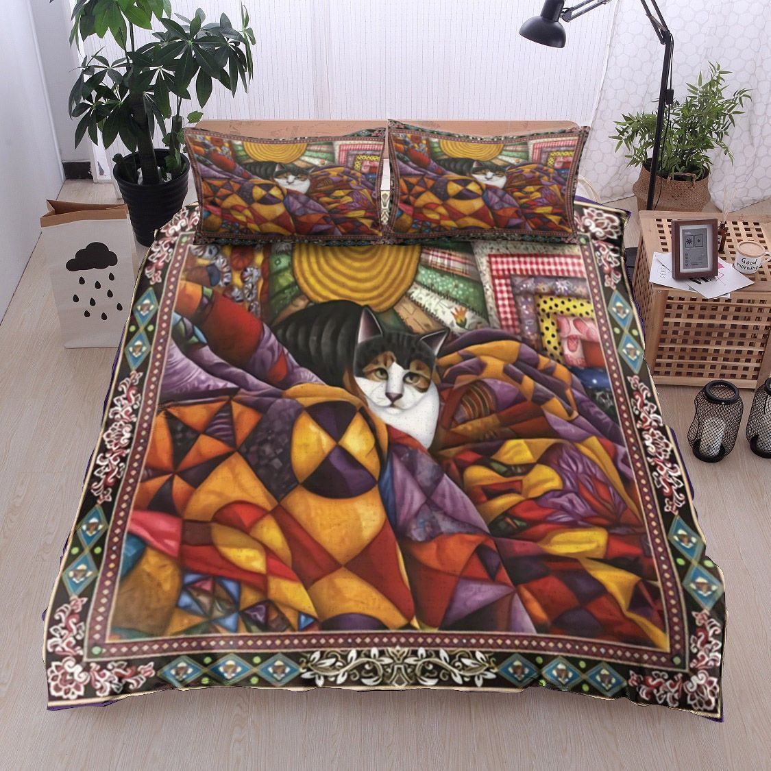Cat Bedding Set