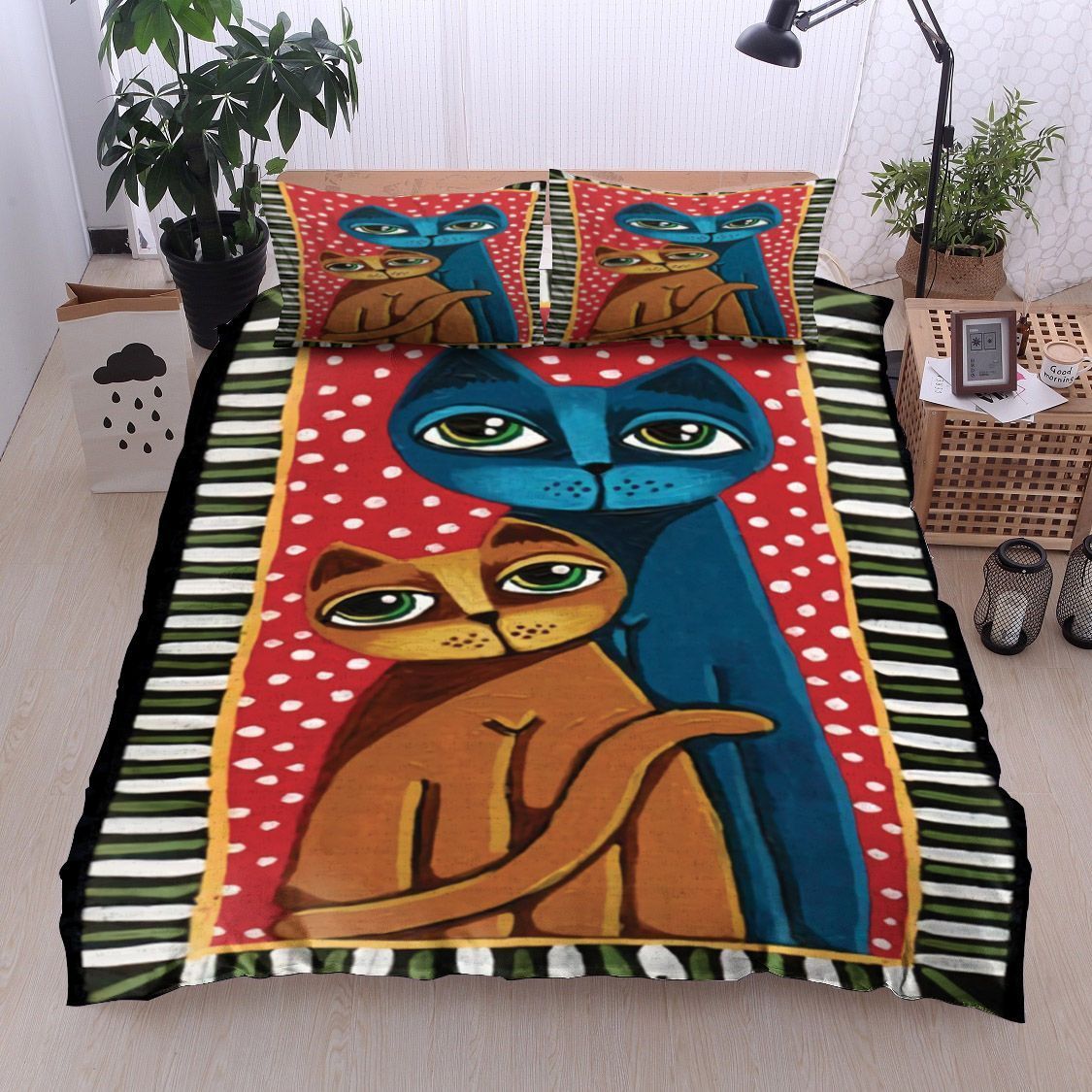 Cat Bedding Set