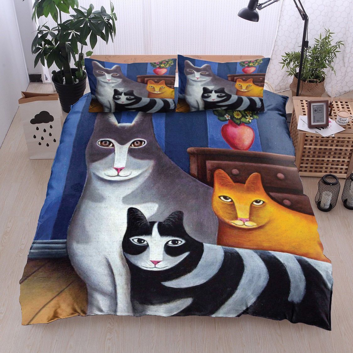 Cat Bedding Set