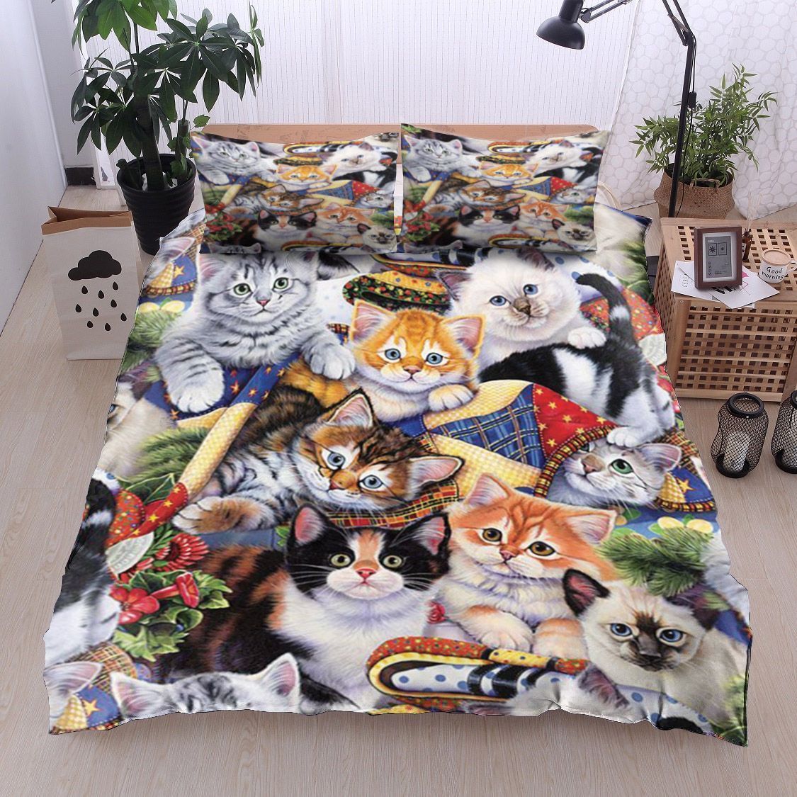 Cat Bedding Set