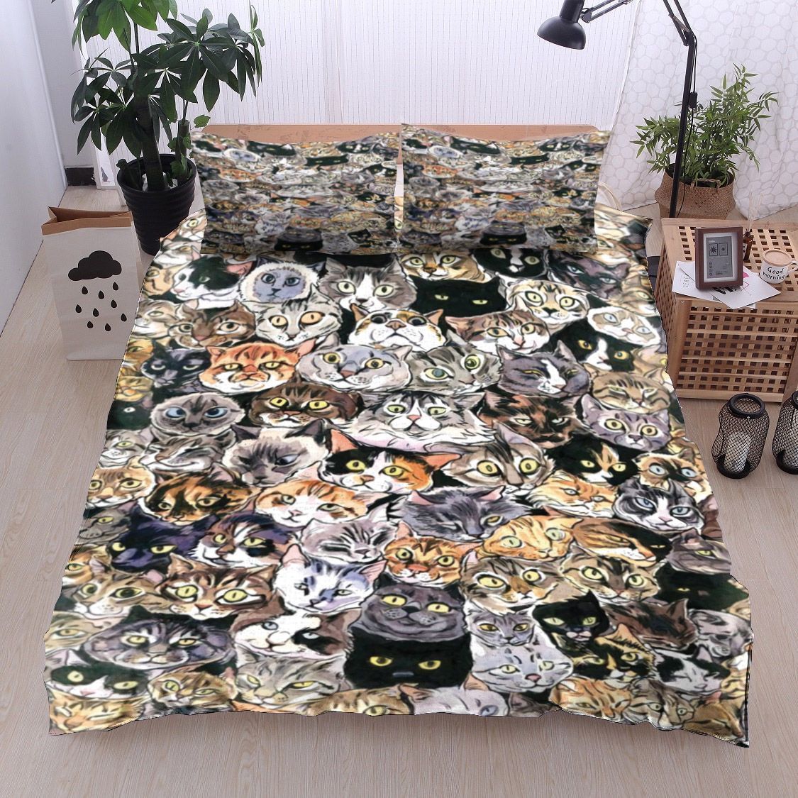 Cat Bedding Set