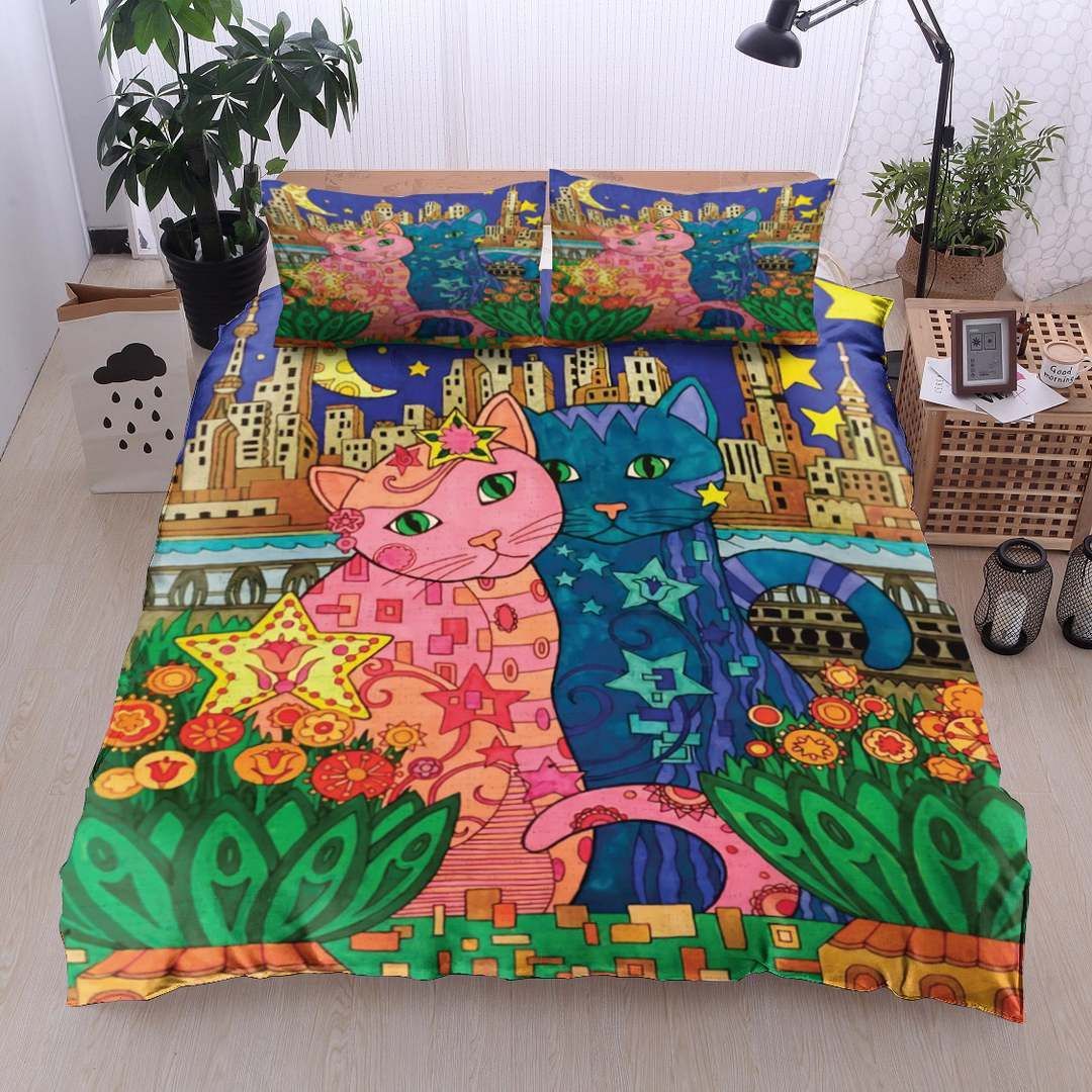 Cat Bedding Set