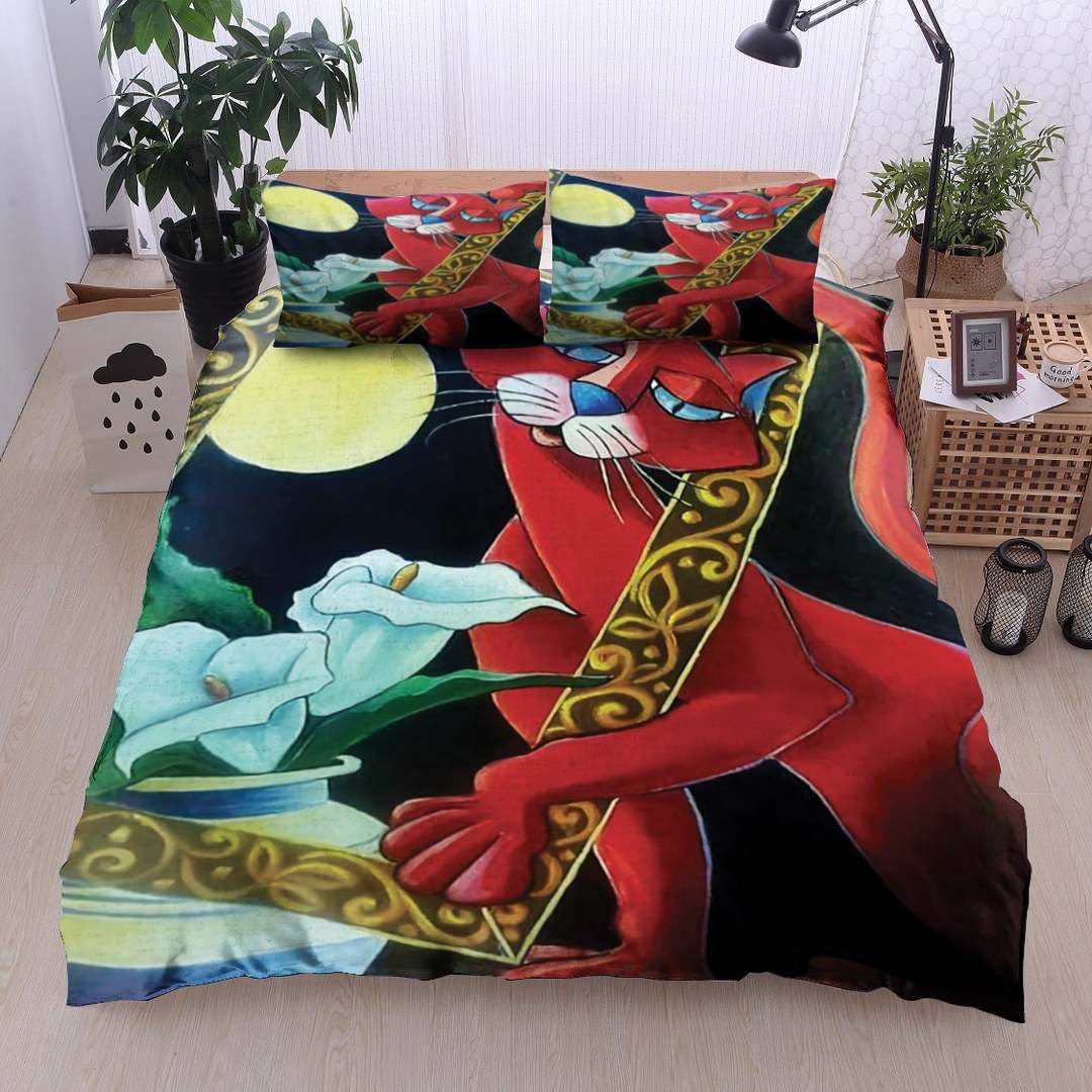 Cat Bedding Set