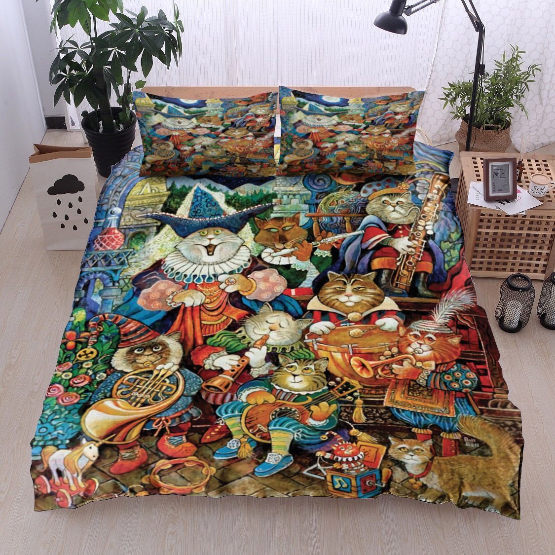 Cat Bedding Set