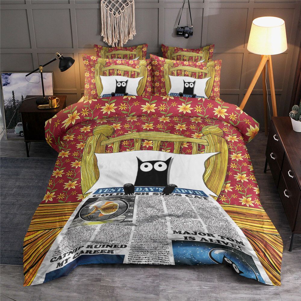 Cat Can Not Sleep Bedding Set