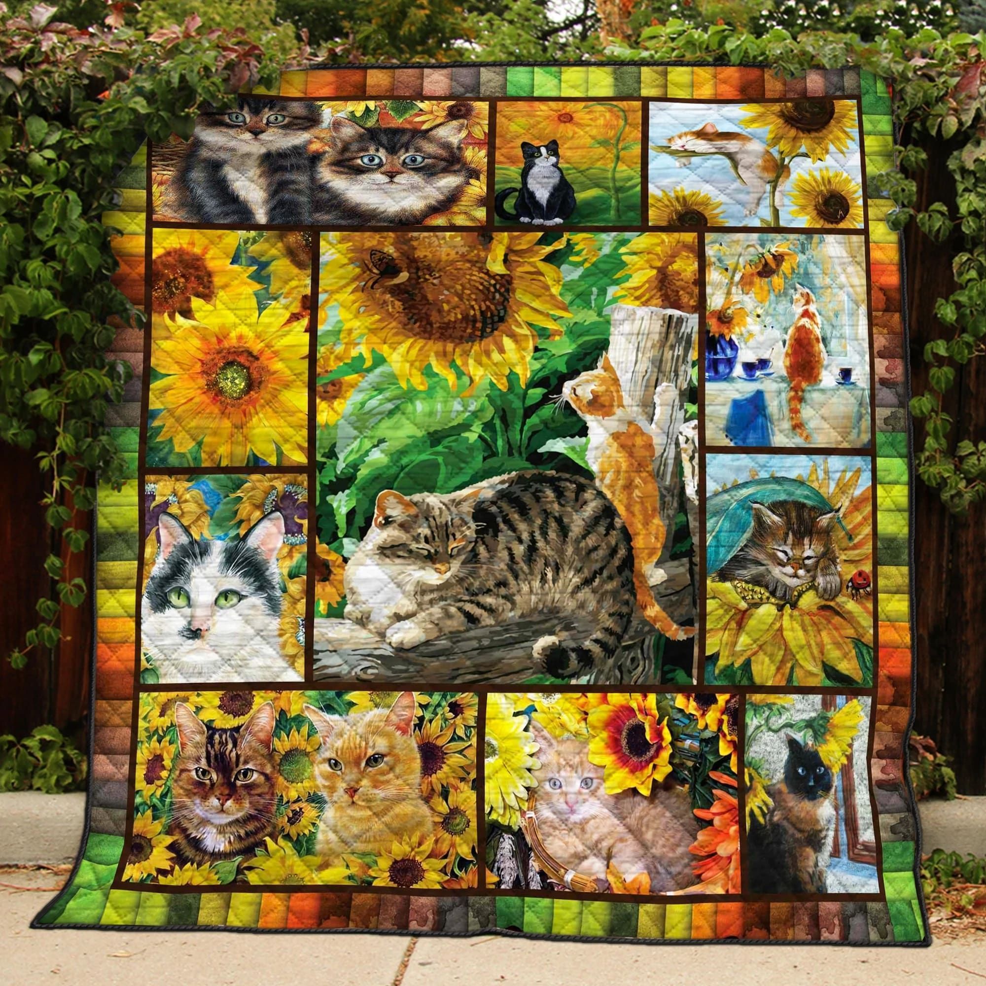Cat Cat GS-CL-DT2706 Quilt Blanket