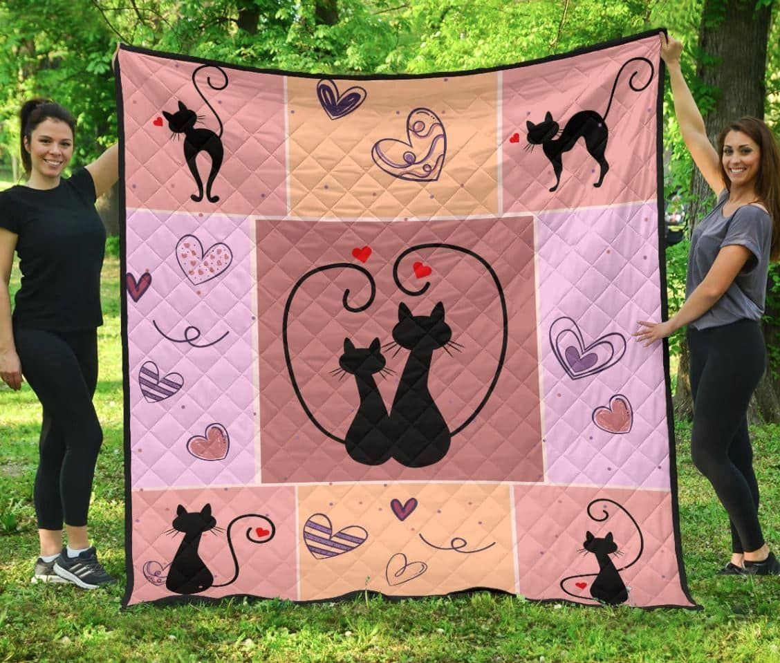 Cat Cat Lovers GS-CL-DT2906 Quilt Blanket