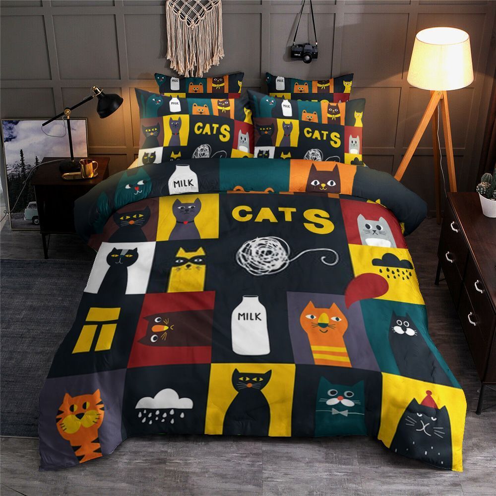 Cat Bedding Set