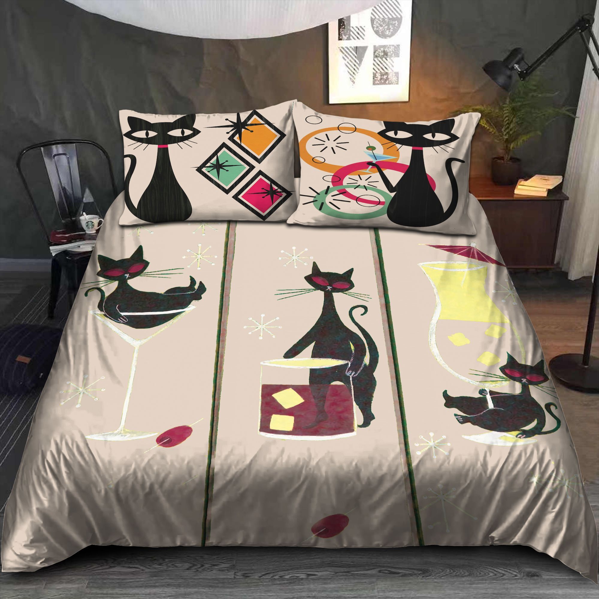 Cat Chill Bedding Set