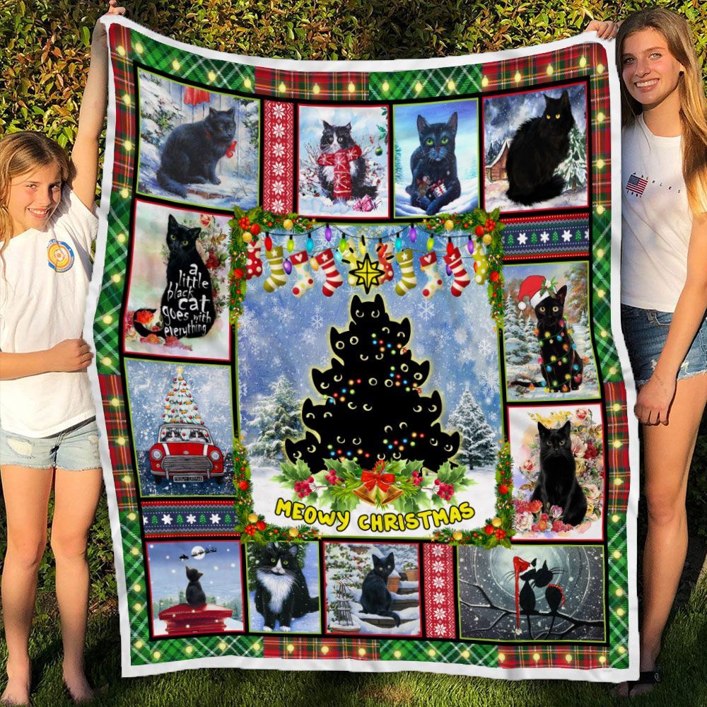 Cat Christmas DTC0412654 Quilt Blanket