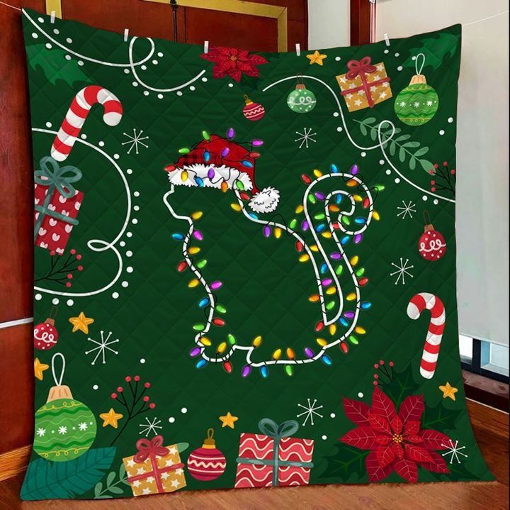 Cat Christmas DTC2311789 Quilt Blanket