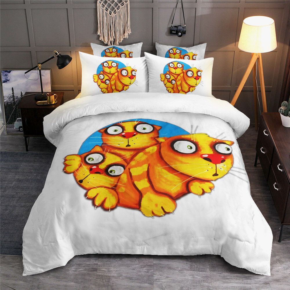 Cat Circle Bedding Set