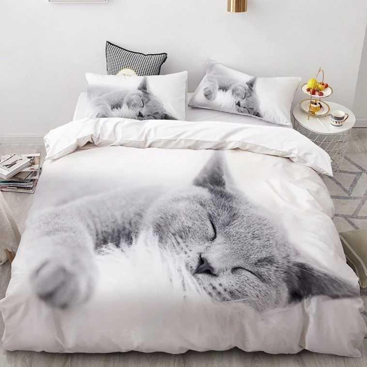 Cat Bedding Set